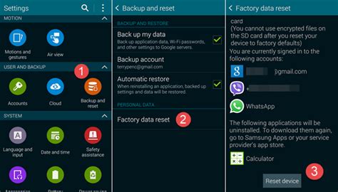 If your phone is on, power it off. How to Factory Reset Android Device
