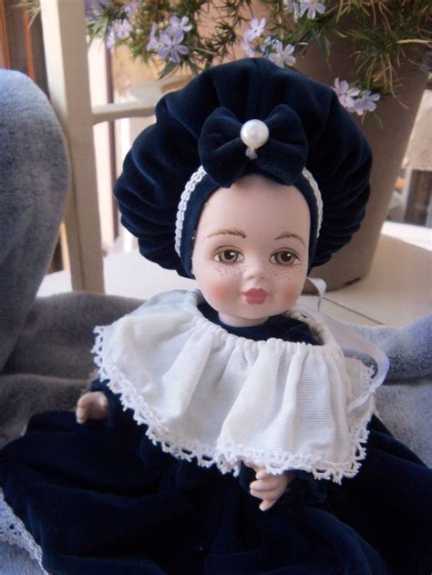 Vintage Venetian Bisque Porcelain Doll Freckles On The Face Made In