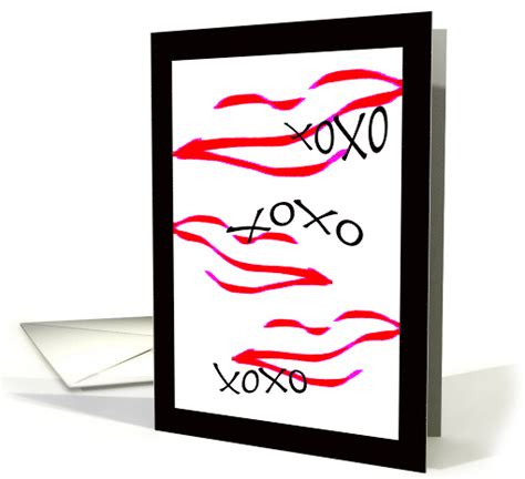 Hugs And Kisses In Spanish Abrazos Y Besos Design Card