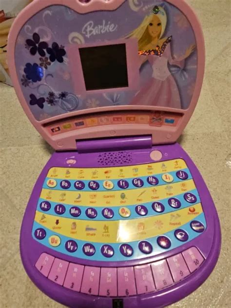 2008 Barbie B Smart Laptop 70 Learning Activities Oregon Scientific