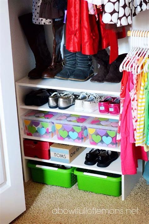 Many of us suffer from a cluttered closet! Closet organizer for the girls!! | Kids closet ...