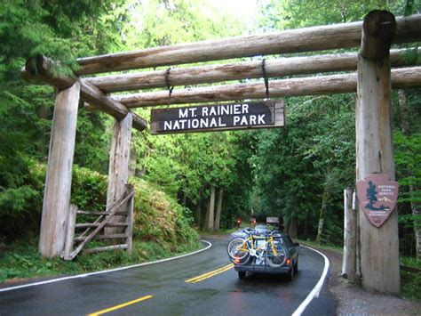 Mount Rainier National Park Entrance The Third Leg Of Our Flickr