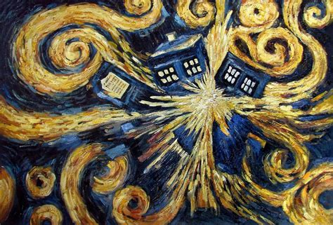 Free Download Tardis Vincent Van Gogh Doctor Who Starry Night 1920x1200