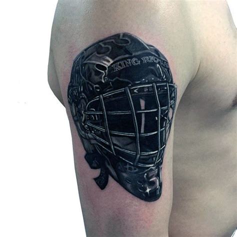 75 Hockey Tattoos For Men Nhl Design Ideas Tattoos For Guys