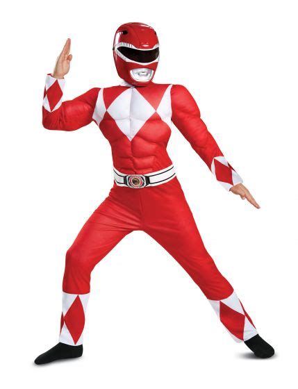 Red Ranger Classic Muscle Disguise