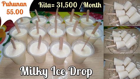 Very Simple Milky Ice Drop Recipe2 Ingredients Onlynegosyong Patok Sa