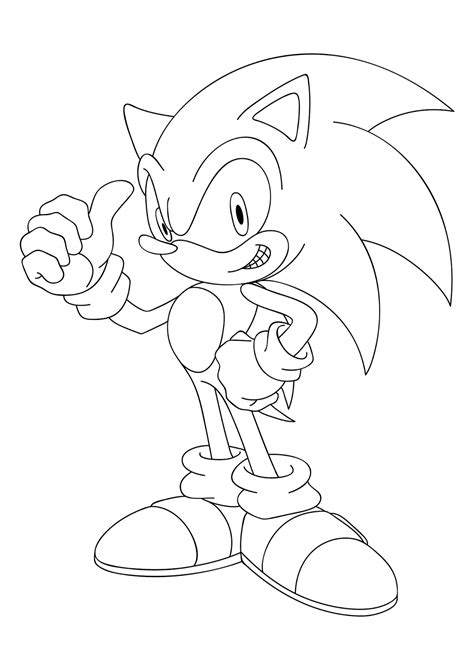 Desenhos Para Colorir Sonic Atividades Educativas