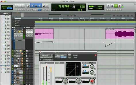Pro Tools Le 8 Editing Volume For Vocals Part 1 Youtube