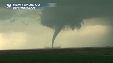 Caught On Camera Live Tornado Touchdown In Colorado Youtube