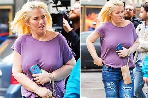 Mama June Goes Braless On Her First Outing In New York City After Her