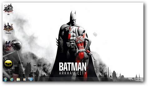 Arkham city builds upon the intense, atmospheric foundation of batman: Batman Arkham City Theme for Windows 7 Free