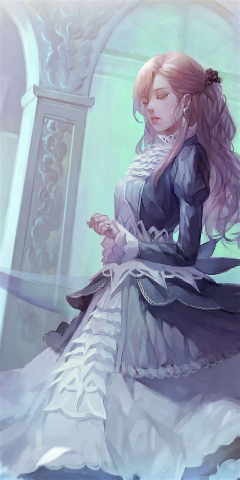 Victorian Anime Girl Servant