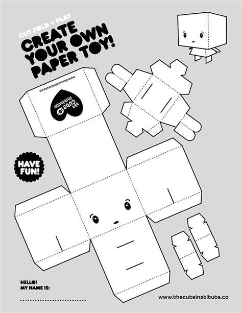Flickr Paper Toys Paper Doll Template Custom Paper