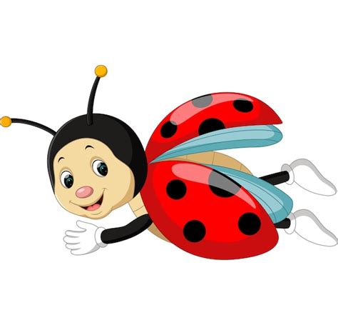 Premium Vector Cute Ladybug Cartoon