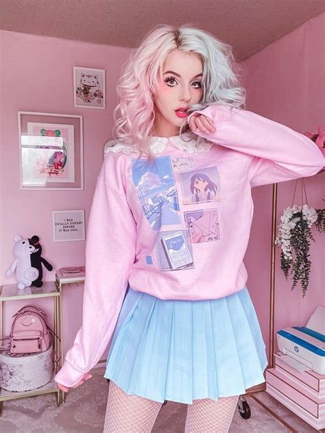 Kawaii Clothing Pastel Kawaii Kawaii Aestethic Anime Sweatshirt