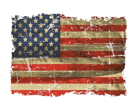 Tattered American Flag Png Png Image Collection