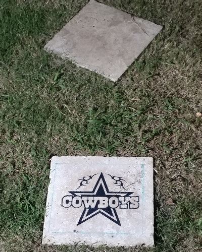 Carving Engraved Designs Into Concrete Stepping Stones Or Pavers