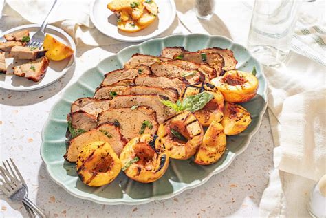 Pork Has A Natural Sweetness In Its Savory Flavor That Wonderfully Complements Fruits Peaches