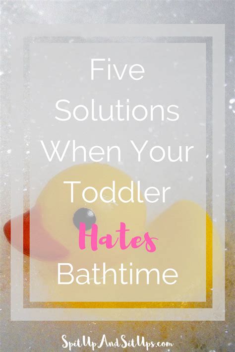 Tips for buying an infant bathtub. When Your Toddler Hates Bath Time | Toddler bath time ...