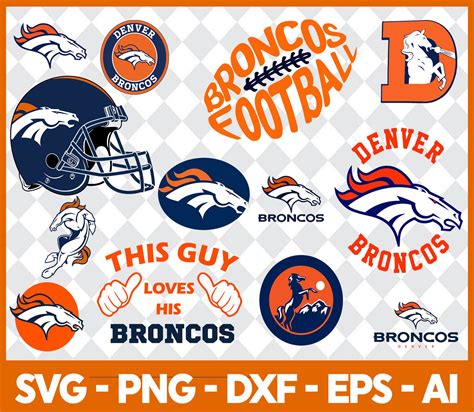 Denver Broncos NFL Svg-National Football League Svg - Digital Download
