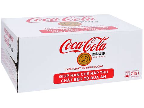 Thùng 24 Lon Nước Giải Khát Coca Cola Plus Foshu 320ml X24 Viet