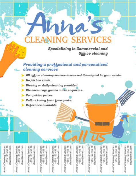 Copy Of Cleaning Service Flyer Template Postermywall