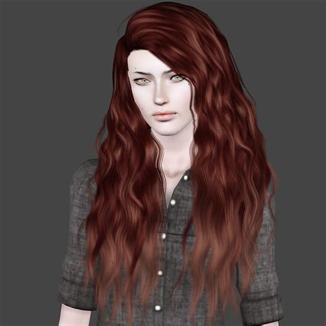 Thesims3cc Sims Hair Long Hair Styles Sims