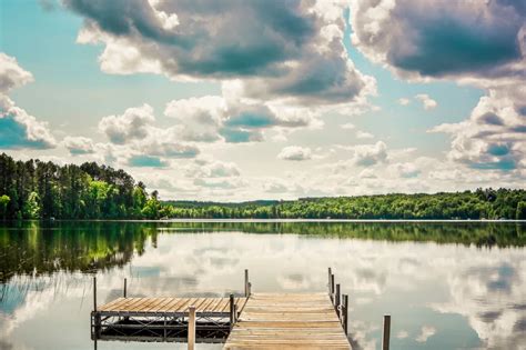 Landscape Photography Of Lake Dock Photo Free Pier Image On Unsplash