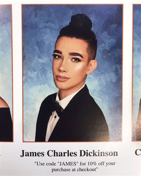 James Charles Senior Yearbook Quote Is Freaking Hysterical Funny