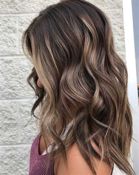 49 Beautiful Light Brown Hair Color To Try For A New Look Balayage Hair Dark Brown Hair With