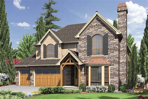 English Cottage Style Home Plan 6970am Architectural Designs