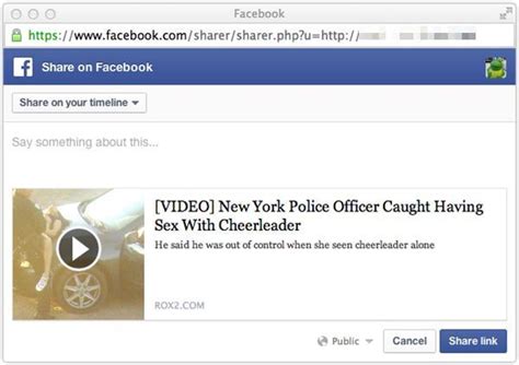 police officer caught having cheerleader sex facebook scam spreads graham cluley