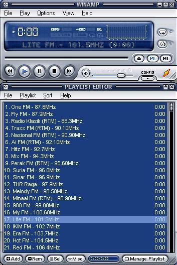 Macedonia, rabrovo hits 80 kbps aac (lc). A Tinkerer's Blog: FM Radio Stations In Ipoh
