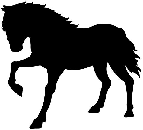 Horse Silhouette Png Transparent Clip Art Image Clipart Best Images