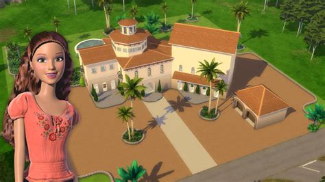 The Sims 4 Teresa House Barbie Dream House Youtube