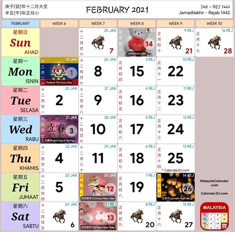 Review Of Kalendar Kuda Februari 2021 Ideas Kelompok Belajar