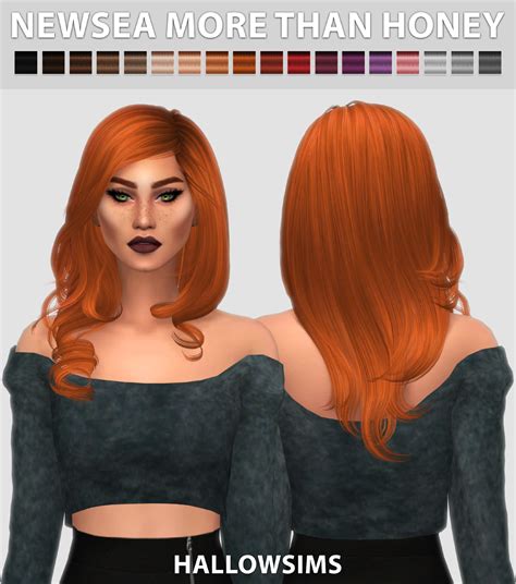 Sims 4 Ccs The Best Newsea More Than Honey By Hallowsims