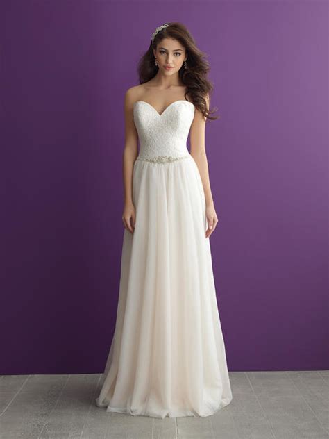 Designer Bridal Gowns In Stock From Around The Globe Up To Size 28w Allure Bridals Romance 2962