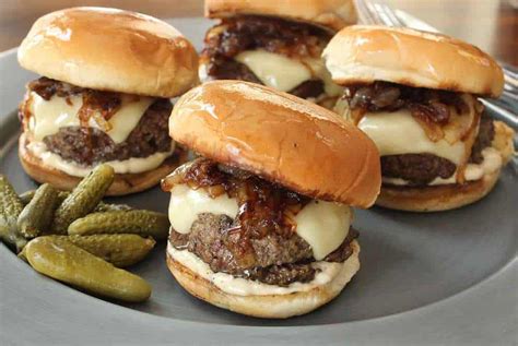 Once the onions are cooked remove from the pan and keep warm. World's Best Gourmet Sliders - How To Feed A Loon