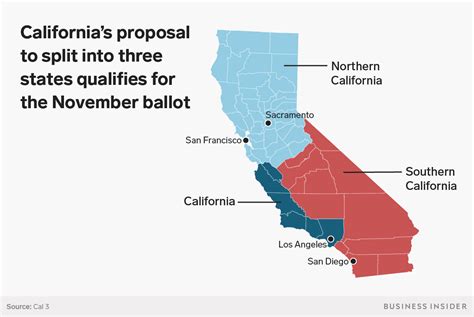 Tim Draper Wants To Split California Into Three States Proposal