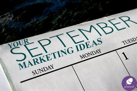 Your Salon September Marketing Ideas Phorest