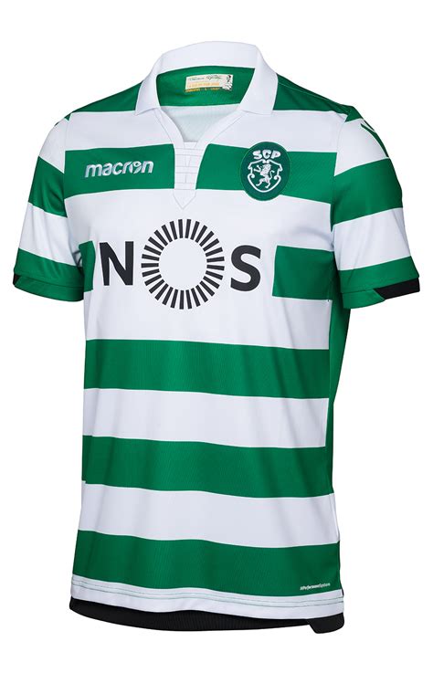 Sporting Lisbon 201819 Macron Home Kit 1819 Kits Football Shirt Blog