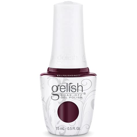 Gelish Soak Off Gel Nail Polish Black Cherry Berry 15ml