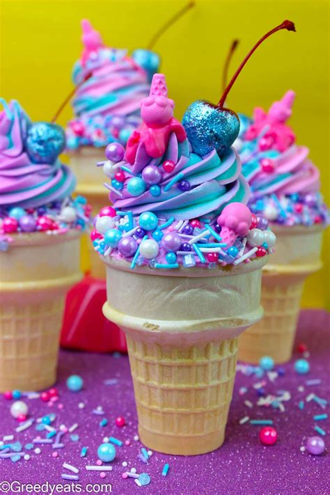 Ice Cream Cone Cupcakes Greedy Eats