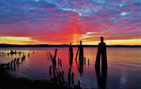 A Hudson River Sunrise Photograph By Thomas Mcguire Fine Art America