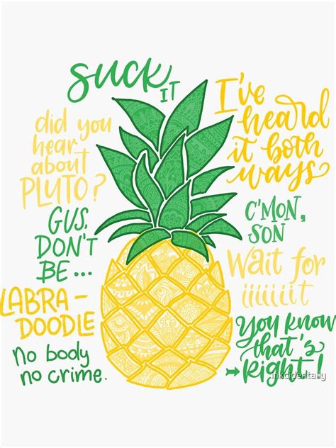Psych Quotes Sticker For Sale By Inkcidentally Psych Quotes