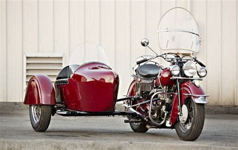 Gooding And Co 1947 Indian Chief Motorcycle With Sidecar Motorcycle