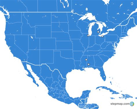 Stepmap Map 1 Landkarte Für Usa