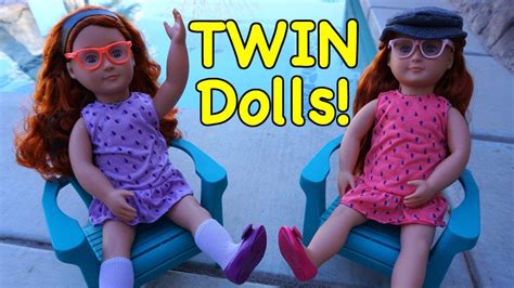 our generation doll review twins sabina and sia youtube