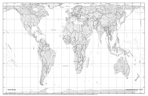World Map Outline Canada Website Ap Human Geography Small Printer